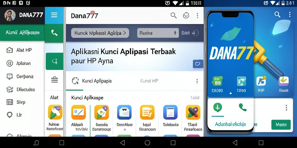 Tampilan antarmuka DANA777 yang aman dan user-friendly.