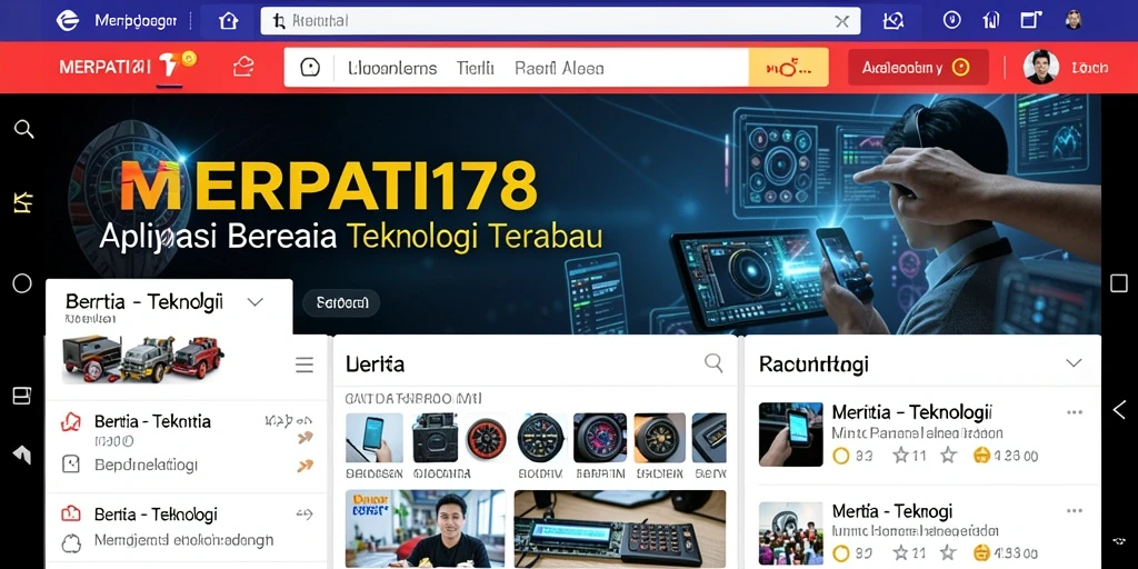 Tampilan antarmuka aplikasi MERPATI178 yang modern dan fungsional.