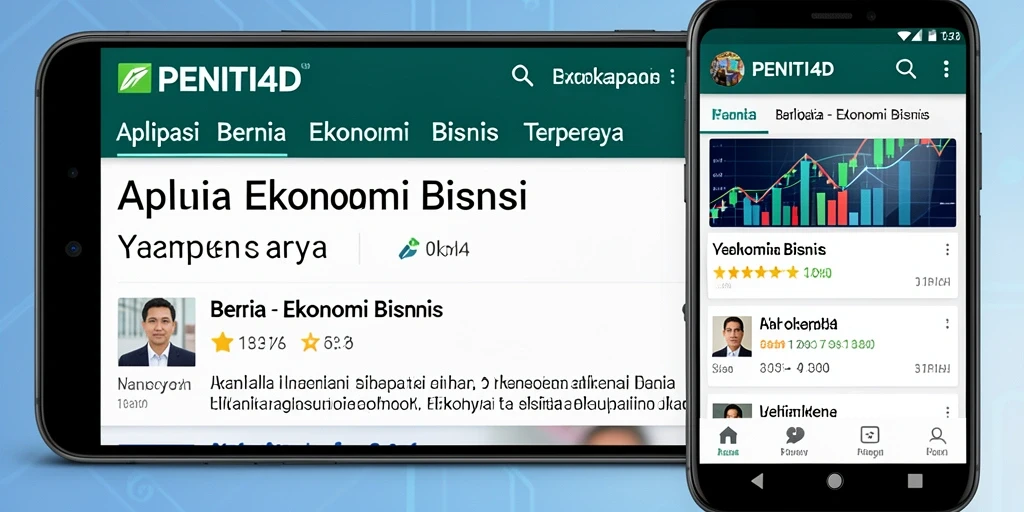Antarmuka PENITI4D yang informatif dan mudah digunakan.